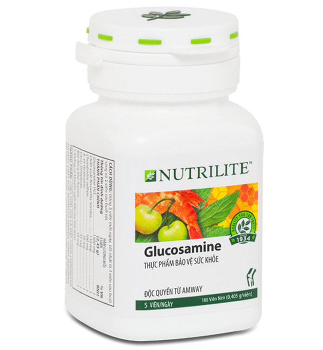 Nutrilite glucosamine bổ sung dinh dưỡng thiệt yếu co xương