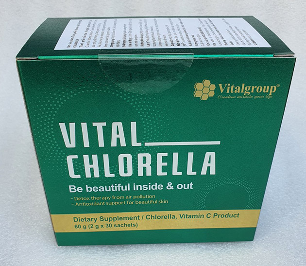 Sản phẩm tảo lục Vital Chlorella
